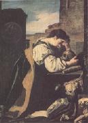 Domenico  Feti Melancholy or the Penitent Magdalen (mk05) USA oil painting artist